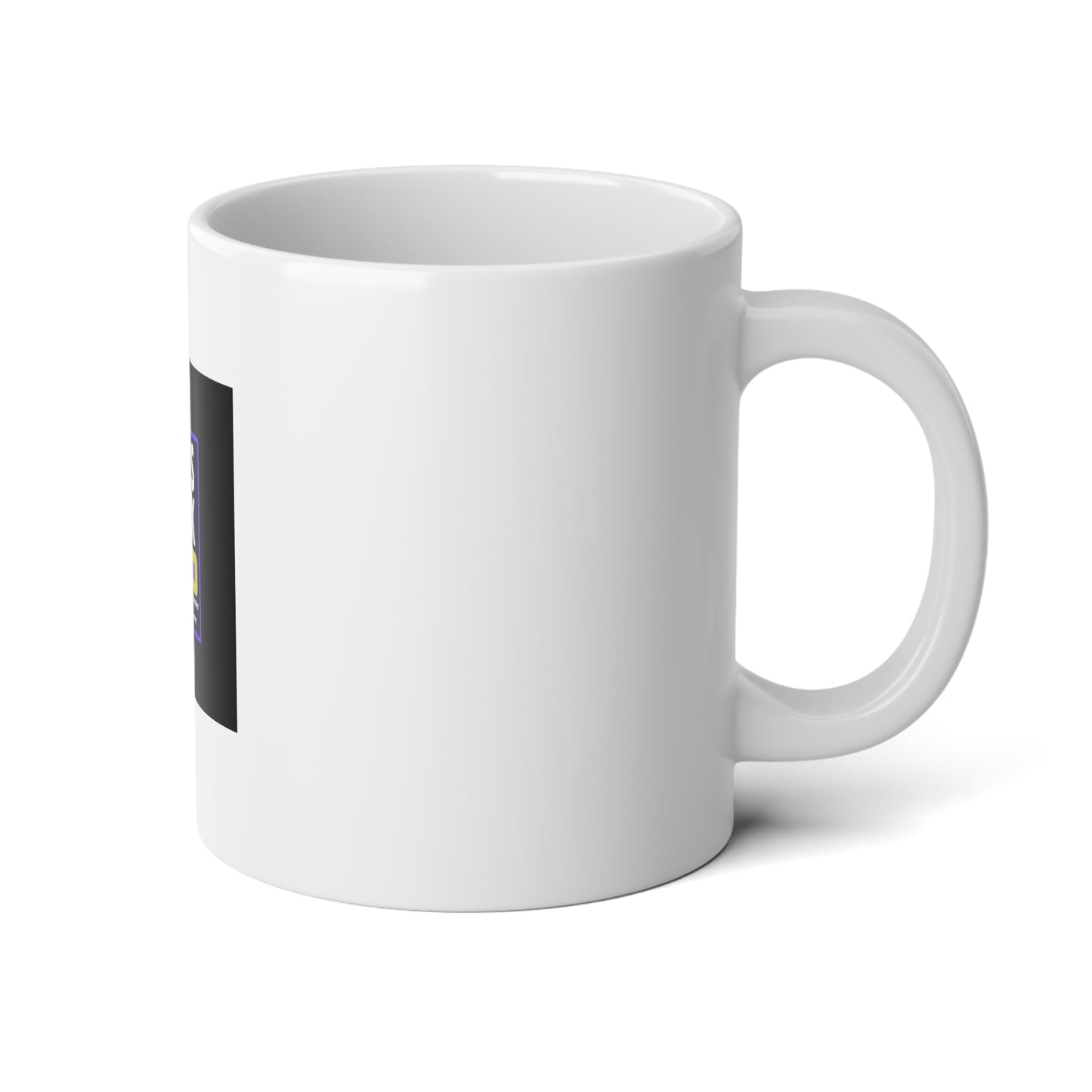 Let’s Talk, Denver Jumbo Mug — 20oz Coffee Cup for Denver Locals & Comedy Fans