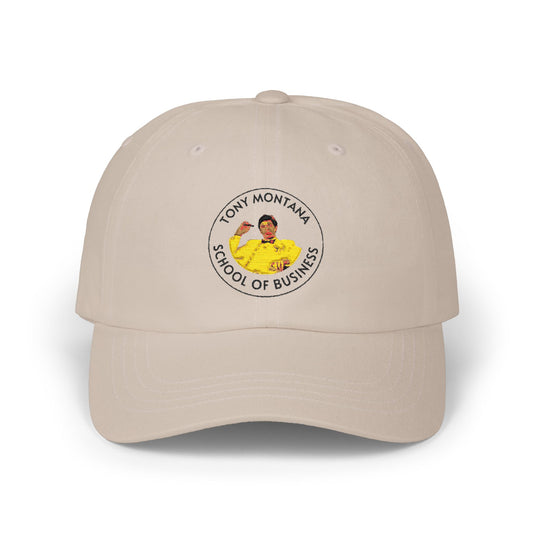 Tony Montana School of Business Dad Cap