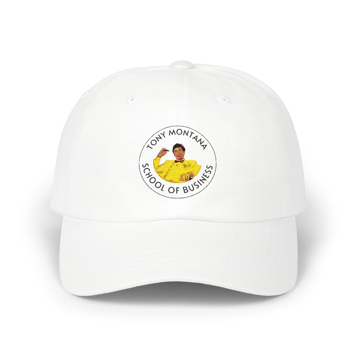Tony Montana School of Business Dad Cap