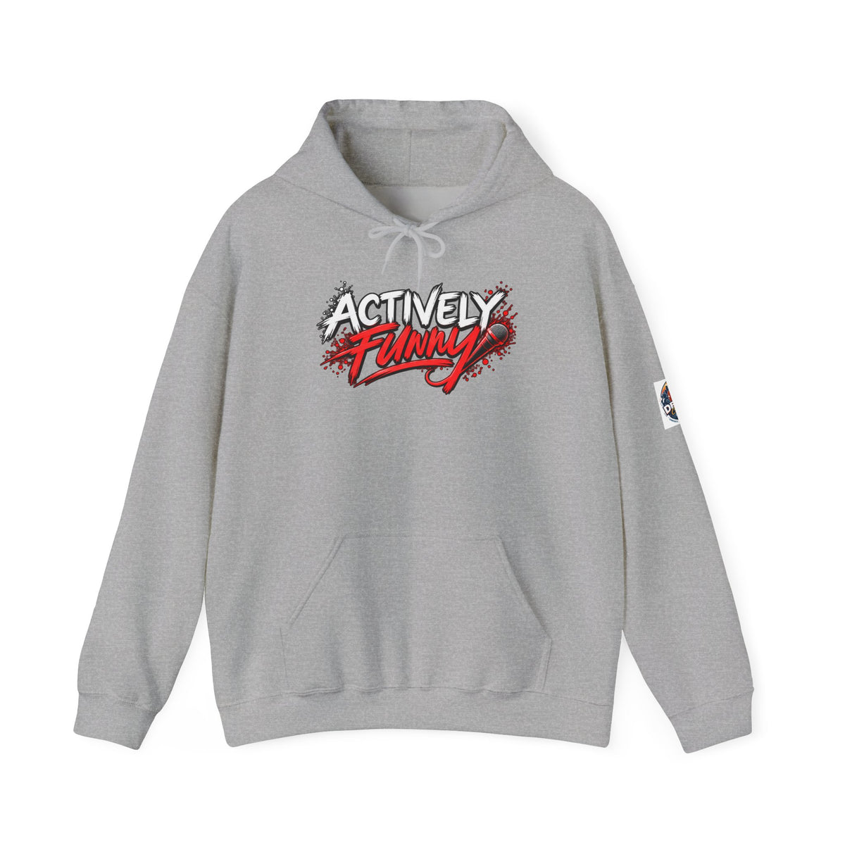 Actively Funny Hoodie — Support Live Comedy & Standup Performers