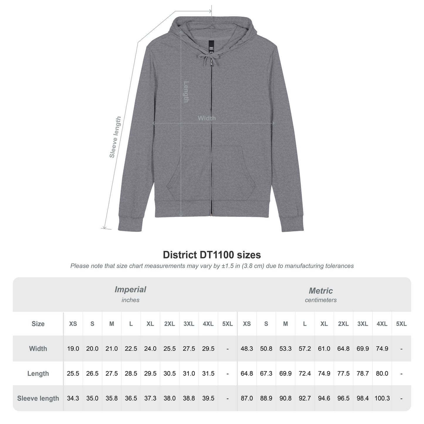 Let’s Talk, Denver Full-Zip Hoodie — Local Comedy & City Pride