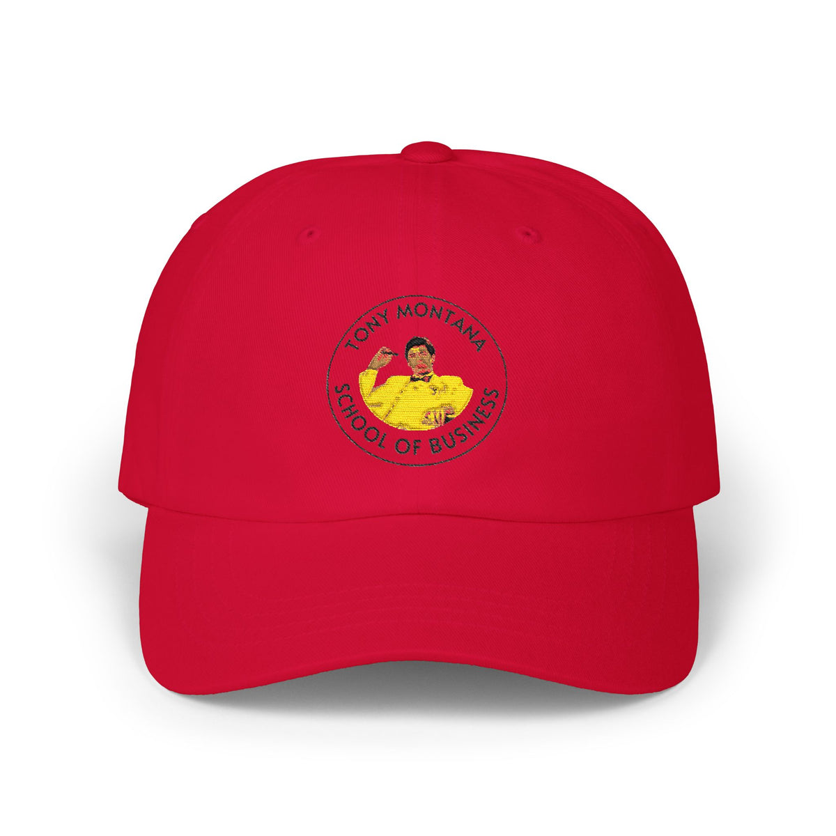 Tony Montana School of Business Dad Cap