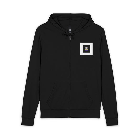 Let’s Talk, Denver Full-Zip Hoodie — Local Comedy & City Pride