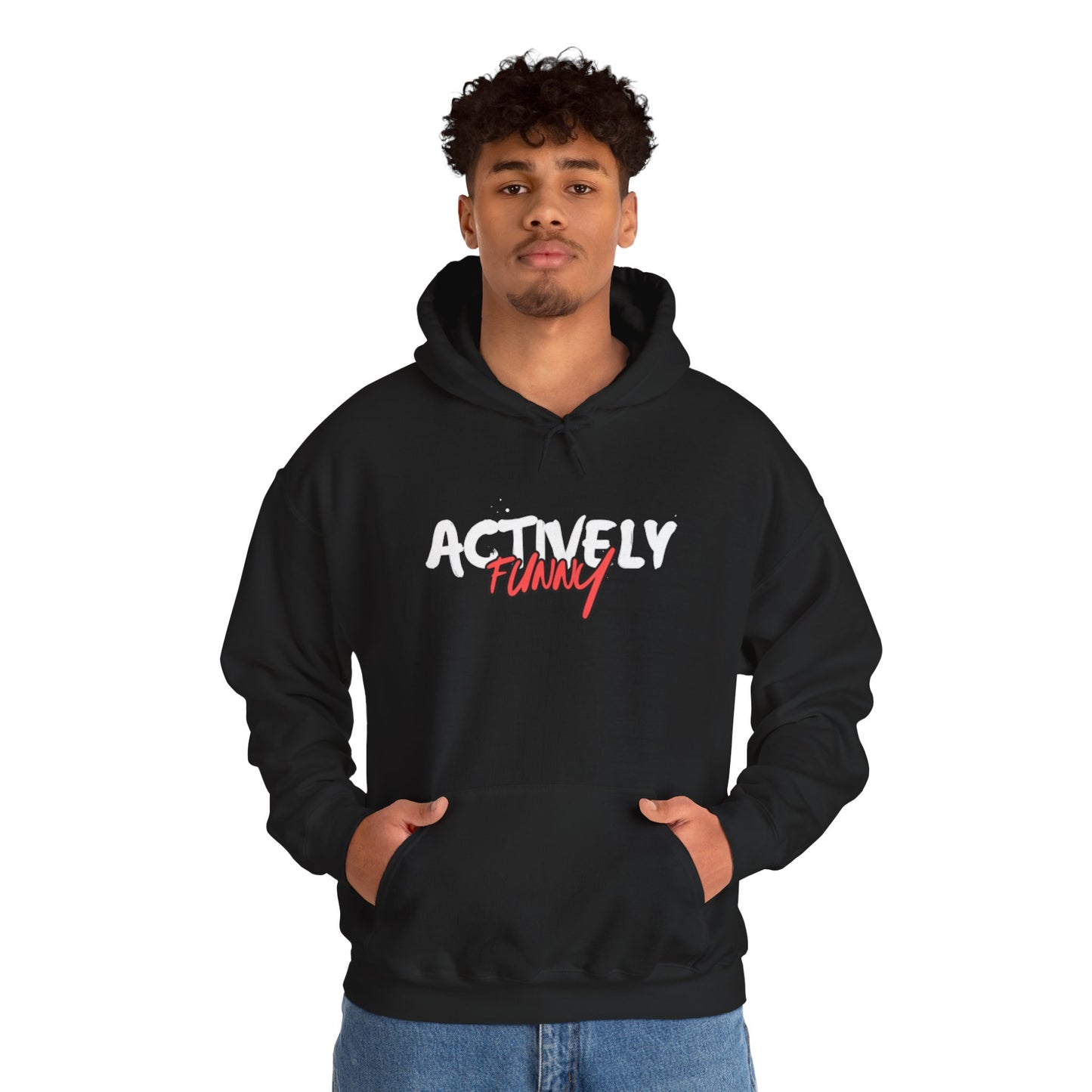 Actively Funny Hoodie (Unisex)